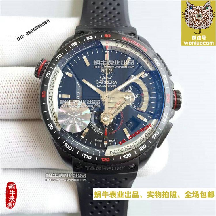 【HBBV6超一比一高仿手表】 TAG Heuer 超級卡萊拉CAV5185.FT6020男士机械 wrist watch 