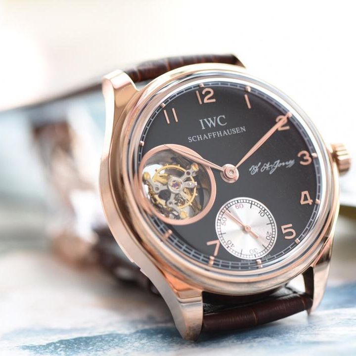 【实拍图鉴赏】TF Factory 1:1高精仿手表之 IWC 葡萄牙系列IW546301   top  Tourbillon 男表！