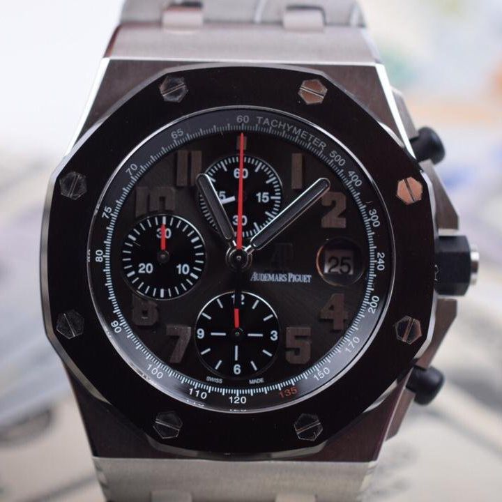 【实拍图鉴赏】JF Factory 1:1复刻高仿手表之Audemars Piguet AP皇家橡树离岸262191O.OO.D005CR.01男表