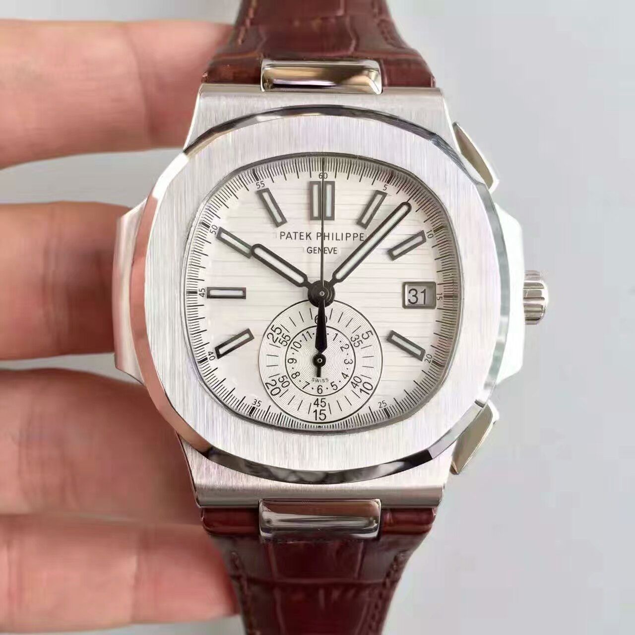 【BP Factory 一比一高精仿手表】 PATEK PHILIPPE 运动系列5980/1A-019男表