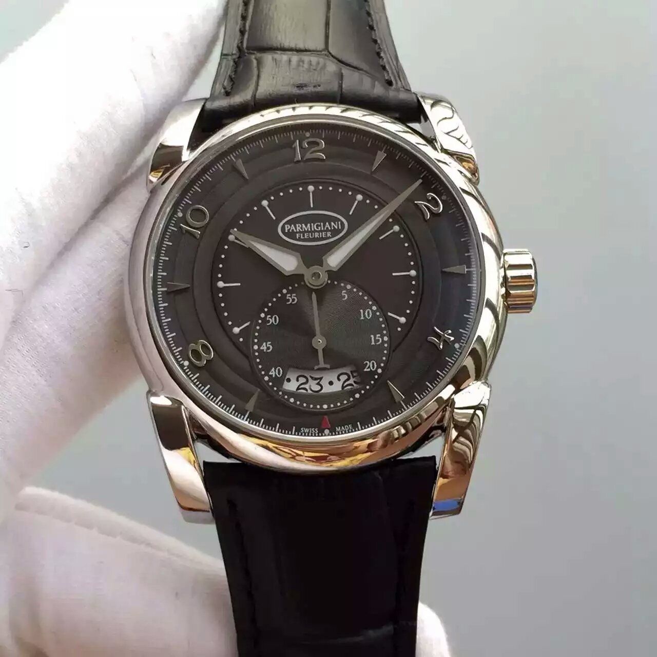 【TF Factory 1:1精仿手表】 Parmigiani Tonda系列PF012505.01 表经42mm wrist watch 