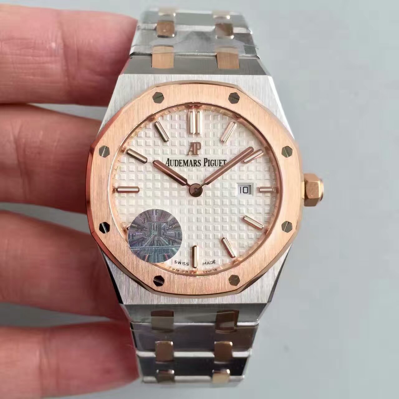 【JF Factory 一比一复刻高仿手表】Audemars Piguet 皇家橡树系列67650SR.OO.1261SR.01女士 wrist watch 