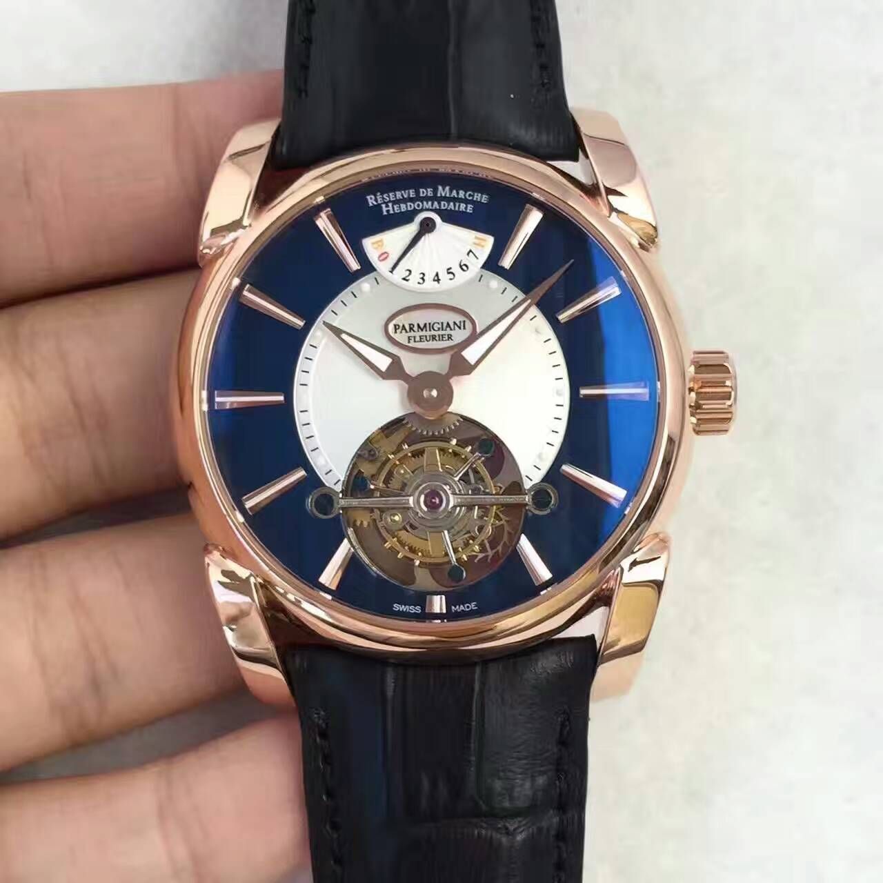 【BM Factory 一比一精仿手表】 Parmigiani TOURBILLON系列PF600696  Tourbillon  wrist watch 