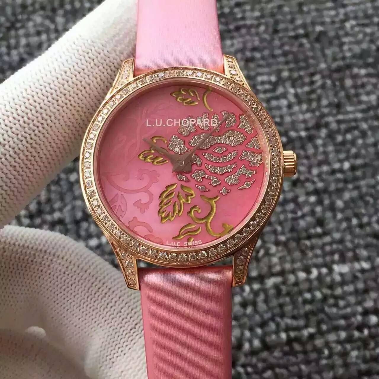 【SF Factory 一比一超A高仿手表】 Chopard L.U.C系列131944-5001女士机械 wrist watch 