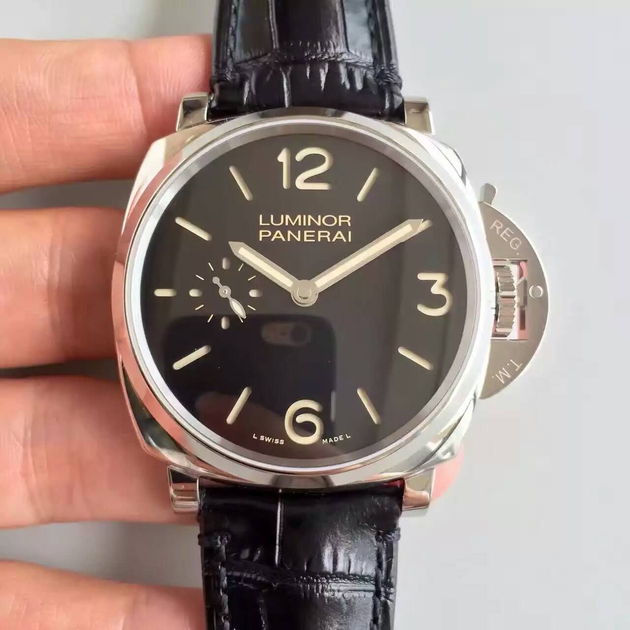 【XF Factory 一比一精仿手表】Panerai LUMINOR DUE系列PAM00676 wrist watch 