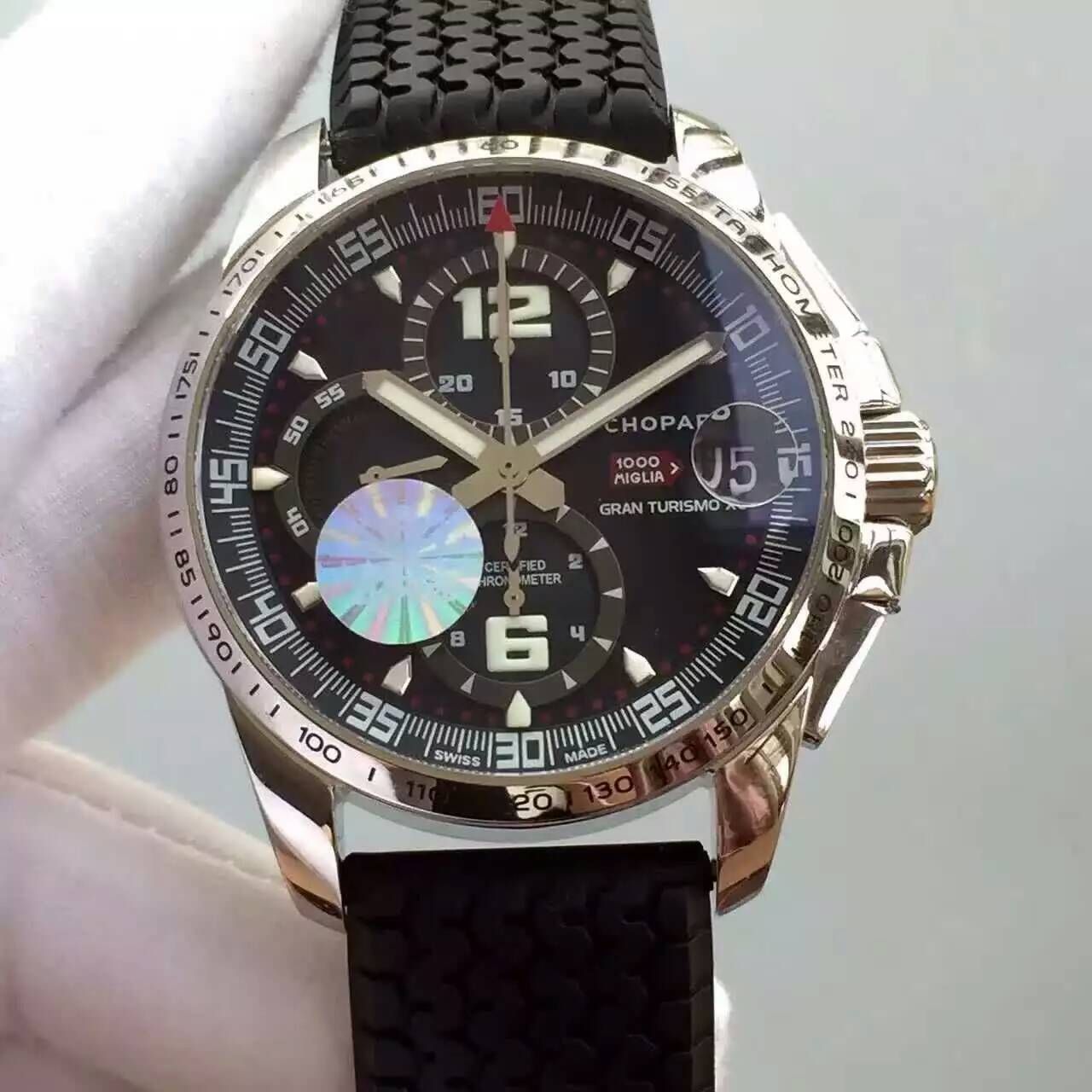 【HBBV6 Factory 一比一超A高仿手表】 Chopard 经典赛车系列168459-3005 wrist watch 