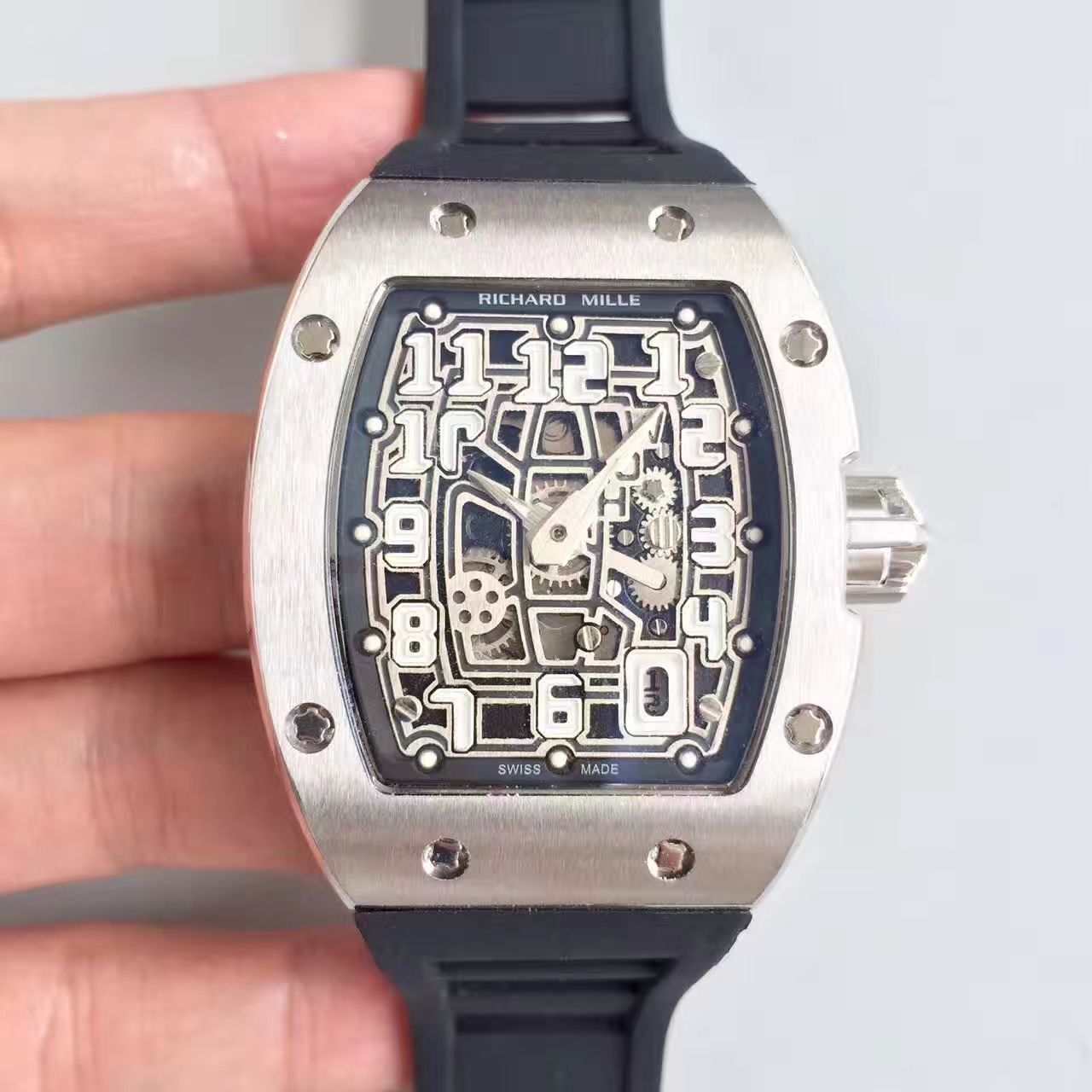 【LE Factory 一比一超A精仿手表】RICHARD MILLE 男士系列RM 67-01Ti wrist watch 