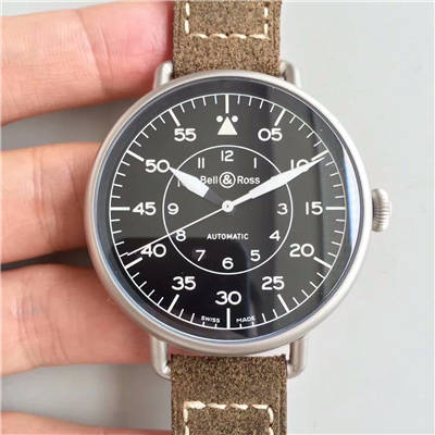 【BR一比一超A复刻手表】 Bell & Ross VINTAGE 系列WW1-92 MILITARY wrist watch 