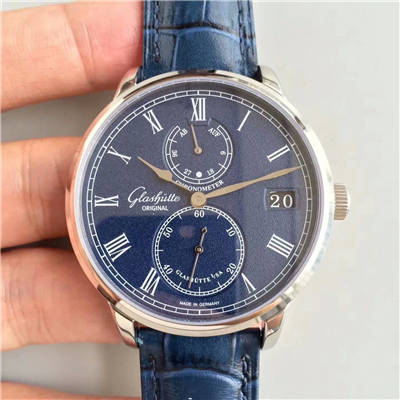 【GF一比一精高仿手表】glashuette original原创精髓议员天文台 wrist watch 系列 1-58-01-05-34-30 wrist watch 