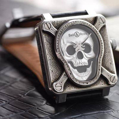 【独家 Video analysis 】 Bell & Ross 复刻高仿BELL & ROSS BR 01 Burning skull  Instruments 系列限量版骷颅头