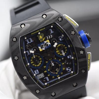 【独家 Video analysis KV最强版本一比一超A高仿手表】 RICHARD MILLE RICHARD MILLE男士系列RM 011 wrist watch 