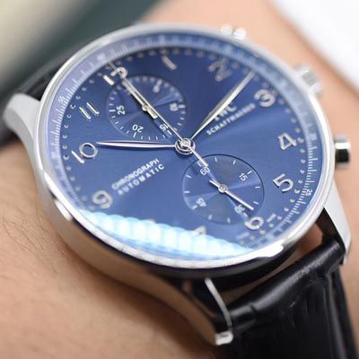 【YLV7版本一比一超A高仿手表】 IWC IWC葡萄牙系列计时IW371491 wrist watch 《蓝面葡计》