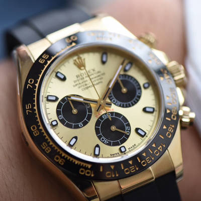 【AR一比一超A高仿手表】 Rolex  Cosmograph Daytona  Ditongna 系列黄金面116518LN wrist watch 