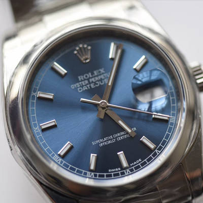 【AR一比一超A高仿手表】 Rolex   Datejust 系列116200-72600蓝盘36毫米中性 wrist watch 男女均可戴