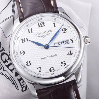 【LG一比一超A高仿手表】 Longines 名匠系列 Day-Date 双历L2.755.4.78.3 wrist watch 