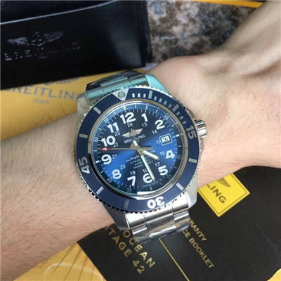 爆款回货【原单】 Breitling 超级海洋文化系列A17365D1|C915|161A机械 wrist watch 