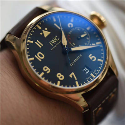 ZF新品-- IWC IWC空中霸主复刻高仿（大飞行员）系列——IW501005青铜 wrist watch 