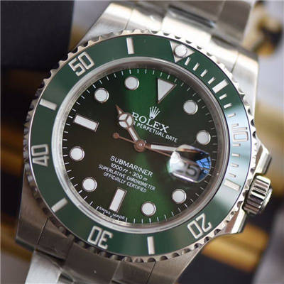 【视频解析DJ一比一超A高仿手表】 Rolex  Submariner 116610-LV-97200 Submariner  wrist watch 