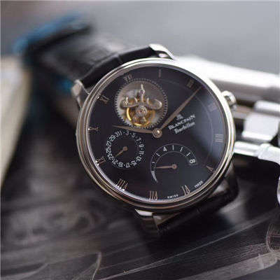 【JB出品】Blancpain 经典系列 top 复刻高仿6900-3430-55b真 Tourbillon  wrist watch 