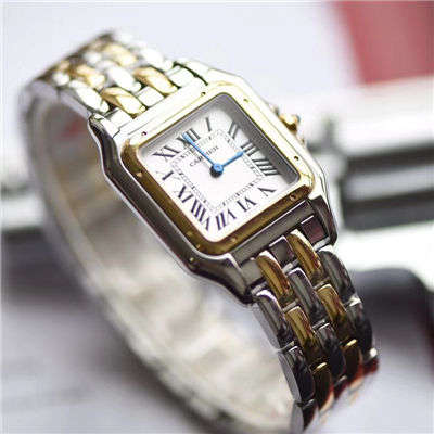 【KOR一比一超A高仿手表】 Cartier  猎豹PANTHÈRE DE  Cartier 系列W2PN0007女士 wrist watch 