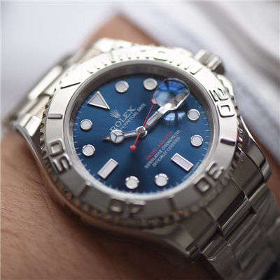 【AR一比一超A高仿手表】 Rolex  Yacht-Master 系列116622蓝盘 wrist watch 