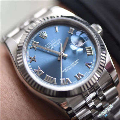  Rolex   Datejust 系列116234-63200蓝罗 wrist watch 【AR top 复刻高仿手表】