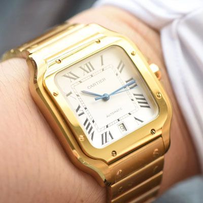  Cartier   Santos 系列WGSA0009（大号） wrist watch 【KOR一比一复刻高仿手表】