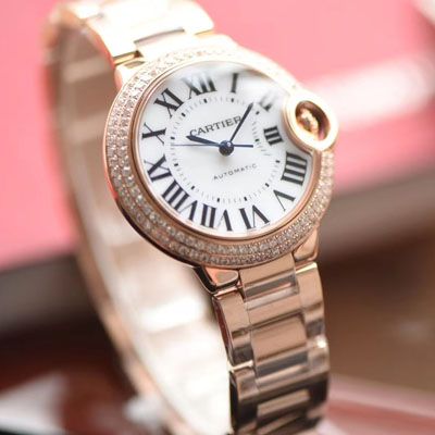  Cartier  蓝气球系列WE902034女士 wrist watch 【V6一比一超A高仿蓝气球手表】