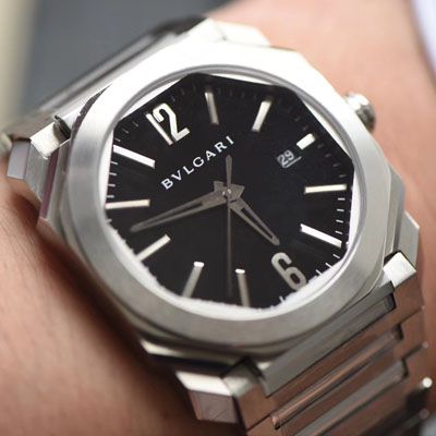  BVLGARI OCTO系列102031 BGO41BSSD，102104 BGO38BSSD wrist watch 【台湾 Factory  top 复刻高仿表】