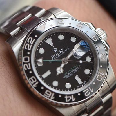  Rolex  GMT MASTER II系列116710LN-78200 wrist watch (绿针)【DJ一比一复刻高仿手表】