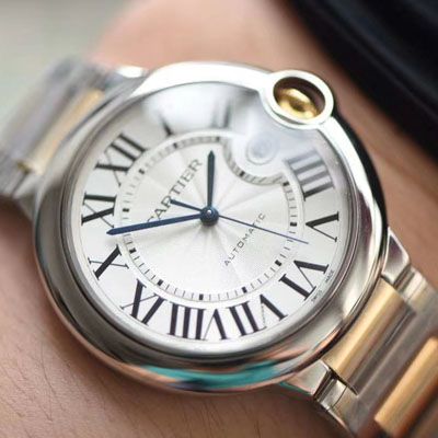  Cartier  蓝气球系列W2BB0022 wrist watch 【V9 Factory 一比一高仿手表】V9 Factory 18K包金蓝气球间金款