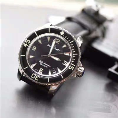  Video analysis Blancpain  Fifty Fathoms 系列5015-1130-52A wrist watch 【ZF Factory Blancpain  Fifty Fathoms ，正品开模一比一复刻高仿】