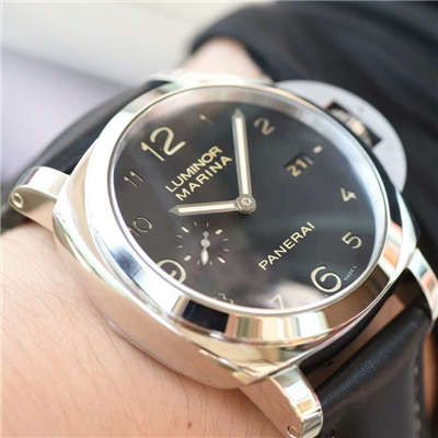  Video analysis Panerai LUMINOR 1950系列PAM 00359 wrist watch 一比一高仿手表【VSPanerai 359 V2 版 同步正品 Movement 功能！】