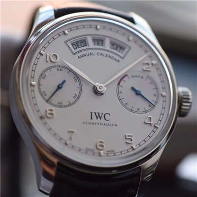  Video analysis IWC IWC 表葡萄牙系列IW503501 wrist watch YL Factory 一比一超A高仿 IWC 年历手表【年度 IWC 巨献！到货市面最高版本】