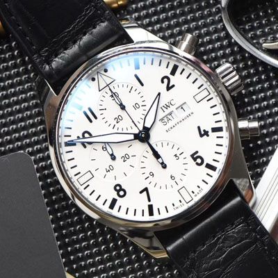 【 Video analysis ，稀缺原单】IWC IWC 表周年纪念系列IW377725 wrist watch （白面150周年纪念版）