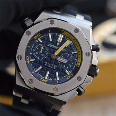  Video analysis JF Factory 一比一超A高仿Audemars Piguet  Royal Oak Offshore 系列26703ST.OO.A027CA.01 wrist watch /Audemars Piguet 蓝莓