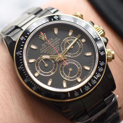  Rolex  Ditongna 全黑限量版 彩色按键，透底设计‼️极其特别