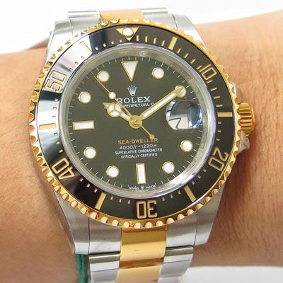  Rolex 海使型系列m126603-0001 wrist watch 【VR一比一超A高仿海使单红鬼王43MM K金版本包金】