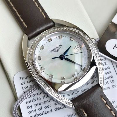 【渠道原单真钻】 Longines 马术系列L6.136.0.87.2 wrist watch 女装