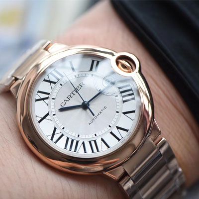  Cartier  Cartier  蓝气球系列W69006Z2 wrist watch 【一比一超A高仿手表】V6 Factory  top 蓝气球全玫瑰金款