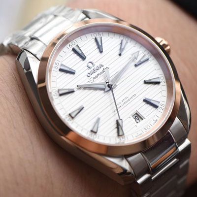 OMEGA Seamaster 系列220.22.41.21.02.001 wrist watch 【XF新品❗ Seamaster 150M柚木纹面一比一超A精仿】