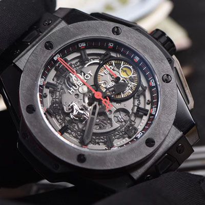  Video analysis  hublot 法拉利BIG BANG系列401.CX.0123.VR wrist watch 一比一高仿【HBBV6最新力作‼️ Hublot Big Bang Ferrari Ceramic F11系列】