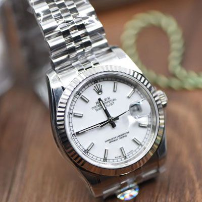  Rolex   Datejust 系列116234白盘 wrist watch 36毫米【AR一比一超A高精仿手表】