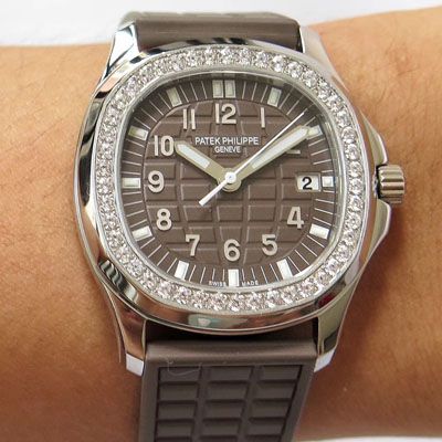 【PPF一比一顶级复刻手表】PATEK PHILIPPE百达翡丽AQUANAUT系列5067A-023腕表女装