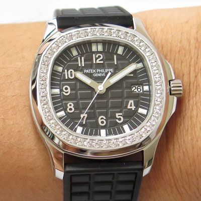 【PPF一比一超A高仿手表】 PATEK PHILIPPE AQUANAUT系列5067A-001 不锈钢 wrist watch  Nautilus 女装