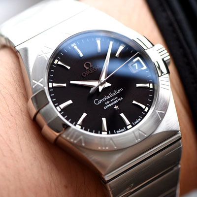 【 Video analysis VS Factory 一比一超A高仿OMEGA Constellation 】OMEGA Constellation 系列123.10.38.21.01.001 wrist watch 