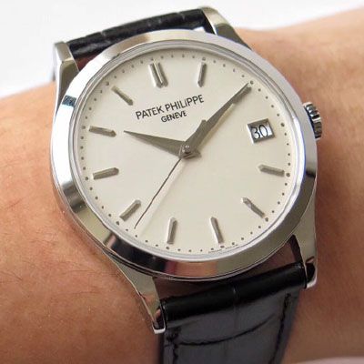 【手表复刻版是什么意思】ZF Factory 复刻高仿 PATEK PHILIPPE 古典表系列5296G-010 白金 wrist watch 