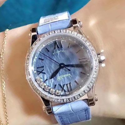 【高仿 Chopard 女表】 Chopard HAPPY DIAMONDS系列278573-3010 wrist watch 