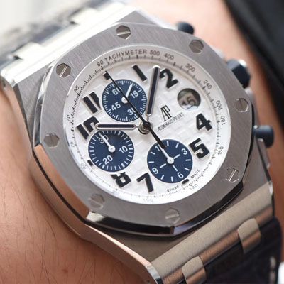 【 Video analysis JF Factory 官网Audemars Piguet 复刻高仿表AP海军蓝】Audemars Piguet  Royal Oak Offshore 系列26170ST.OO.D305CR.01 wrist watch 