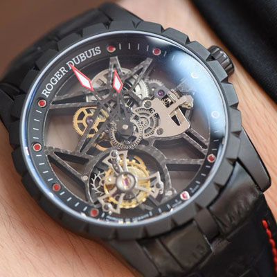 【BBR Factory Roger Dubuis复刻表】Roger DubuisEXCALIBUR（王者系列）系列 Tourbillon  wrist watch 